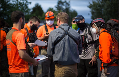 PNWSAR search and rescue training