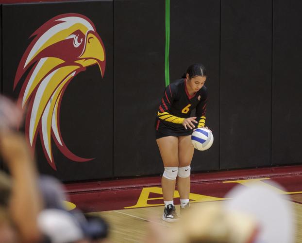 The Dalles volleyball versus Crook County
