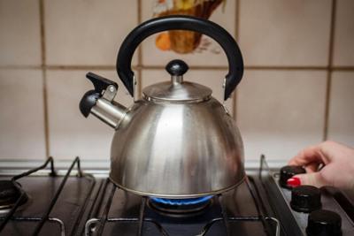 Burning natural gas can create chemical compounds that irritate the lungs.