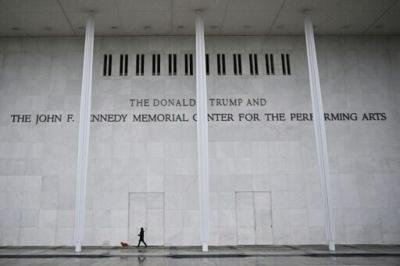 Trump had his name added to the Kennedy Center and installed himelse of chairman of its board