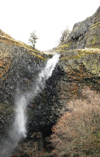 Winter, spring brings seasonal waterfalls