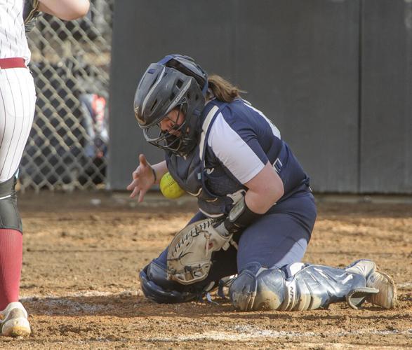 The Dalles softball versus Hood River Valley.