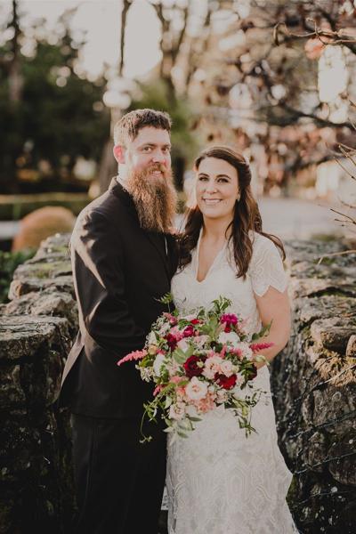 Pritchett and Haskins wed