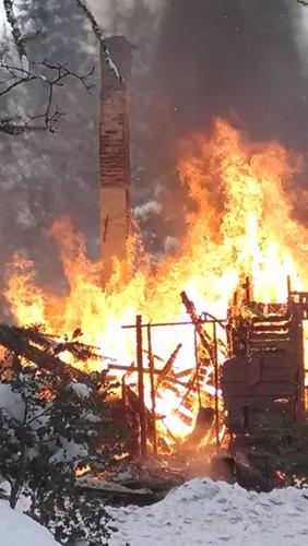 Fire destroys Tucker Road home