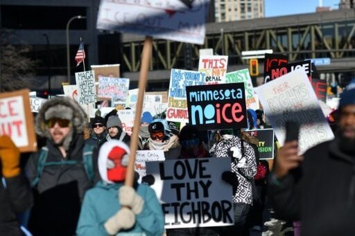 Minneapolis has been rocked by protests against US immigration agents who have staged massive raids and are accused of racial profiling