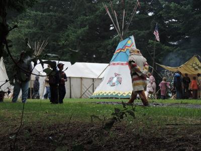 No Sternwheeler Days in Cascade Locks, but …‘Mountain Man Rendezvous’ still on