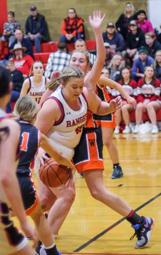 Dufur versus Wallowa, varsity basketball