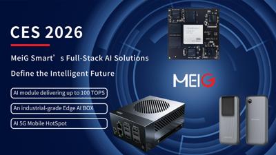 CES 2026 | Led by a 100 TOPS High-Performance AI Module, MeiG Smart's Full-Stack AI Solutions Define the Intelligent Future