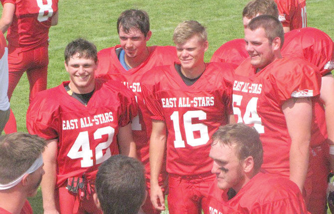 Crowning glory for football trio