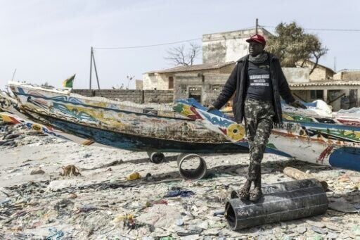 Fisherman Ibrahima Mar, who lives in a fishing village in the Dakar suburb of Rufisque, says the lack of fish off Senegal's coast is causing people to lose hope