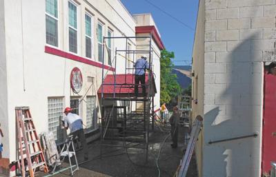 LDS helps spruce up Mosier School