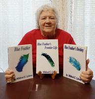 Gorge author publishes third book in ‘Blue Feather’ series