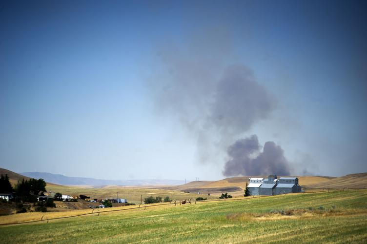 Dufur Fire consumes 10,000 acres south of The Dalles