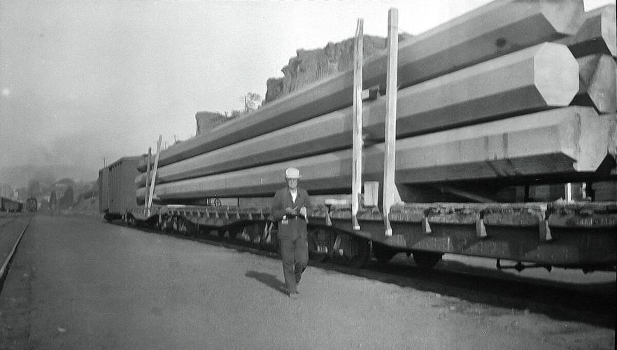 Raill Yard in The Dalles