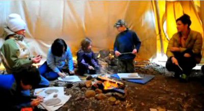 Video: Tepee Classroom at Gorge Discovery School