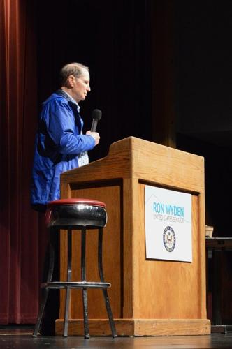May 7 Wyden town hall