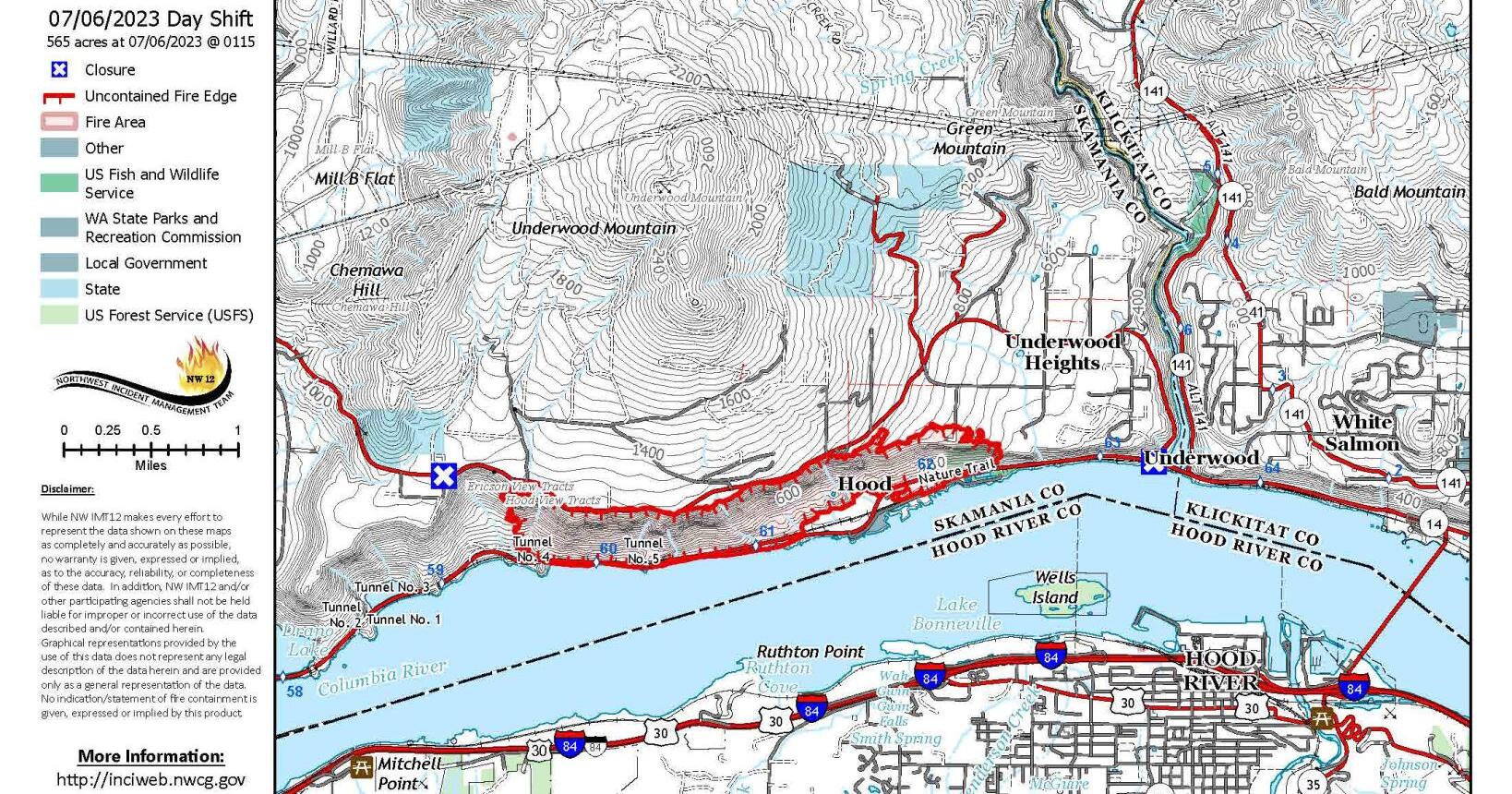 Fire grows to 556 acres, still at 5% containment - Vimarsana News