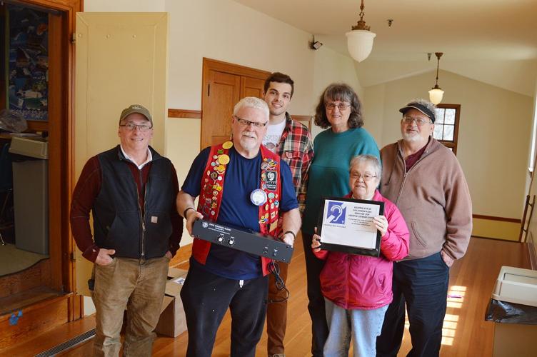 Lions install new hearing loop system at HRMS
