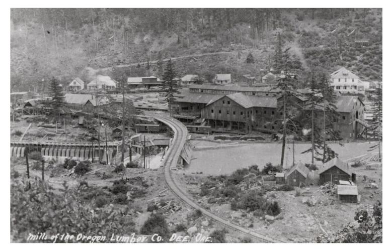 Oregon Lumber Company built Dee Mill