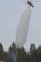 Small fire quelled near Pine Grove Monday night
