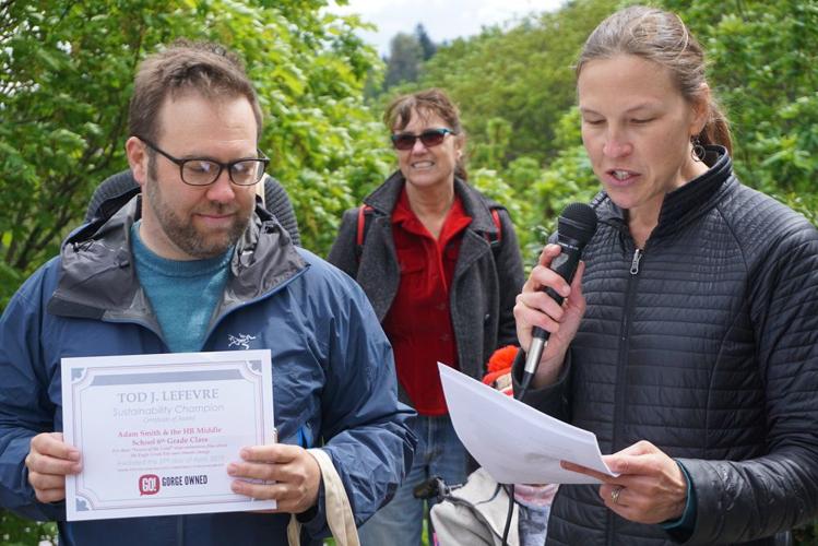A11 nonprofit award, Adam Smith and Becky Brun.JPG