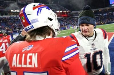New England Patriots quarterback Drake Maye is an early favorite to win this year's Most Valuable Player -- an accolade won last season by Buffalo Bills quarterback Josh Allen