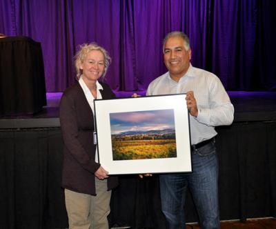 Thieman receives partnership award