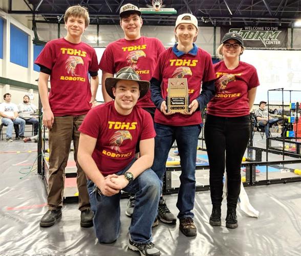 TD robotics students take top honors at state meet