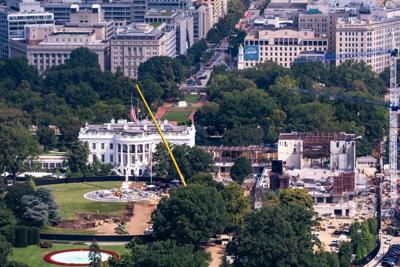 The Supreme Court said construction of a White House ballroom can continue.