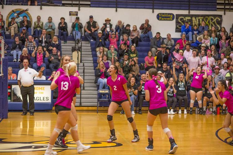 HRV volleyball outlasts Pendleton to win CRC title