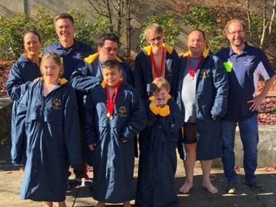 The 2019 Hood River Special Olympics swim team