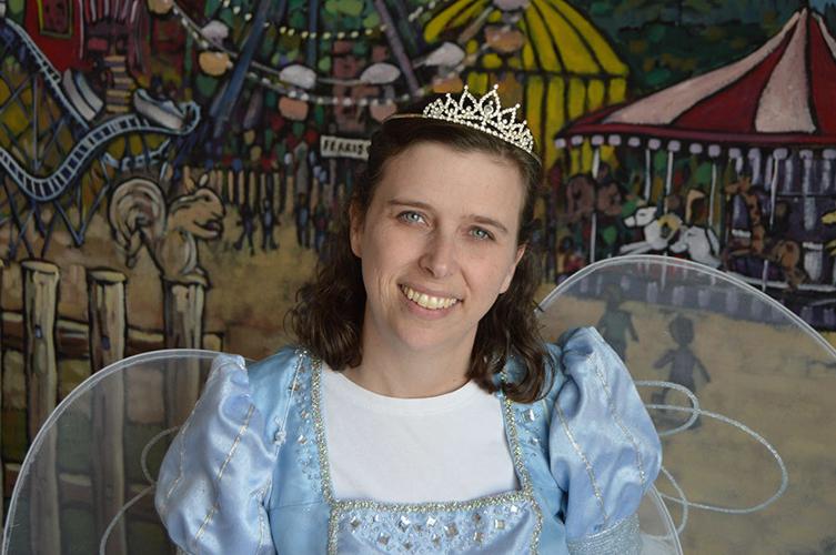 Holly Webster brings Tooth Fairy to life