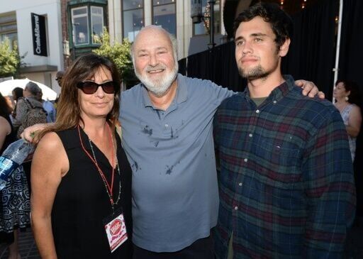 Nick Reiner, seen with Rob and Michele Reiner in 2013, has been arrested on suspicion of killing his parents
