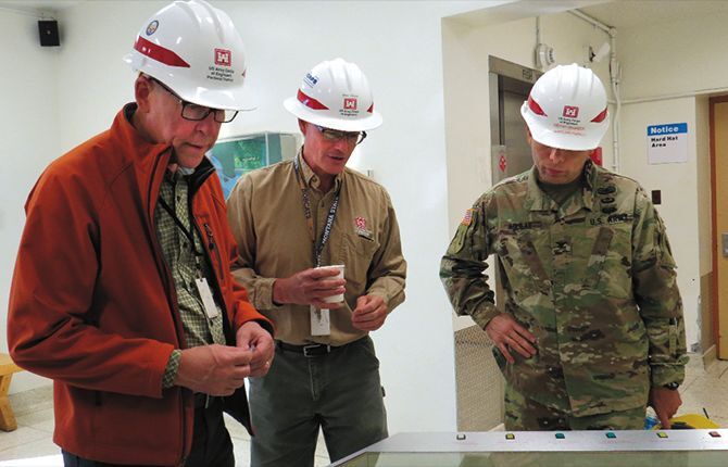 Walden tours The Dalles Dam