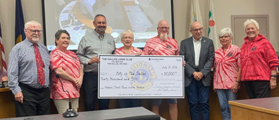 Lions donation