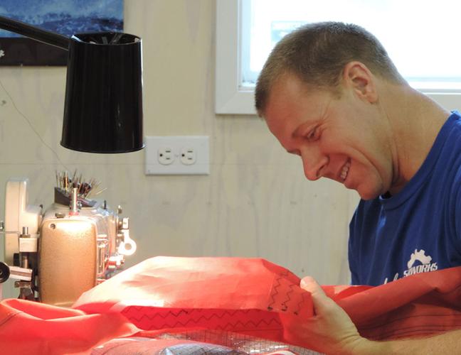 Bruce Peterson came for the wind, created his space, and ‘earns the lifestyle’