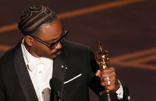 Ryan Coogler has won his first Oscar for best original screenplay for 'Sinners'