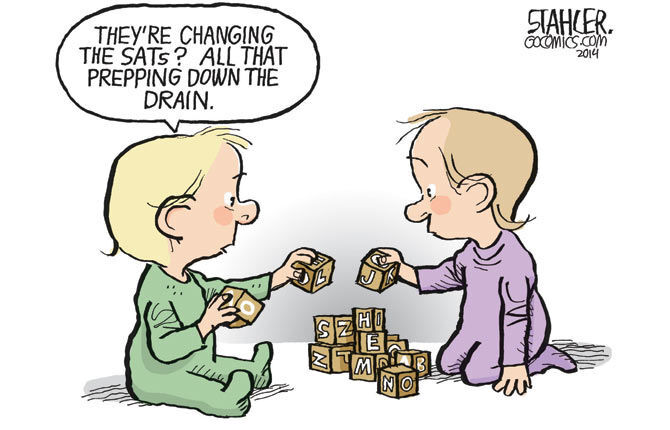 Editorial cartoons from March 9