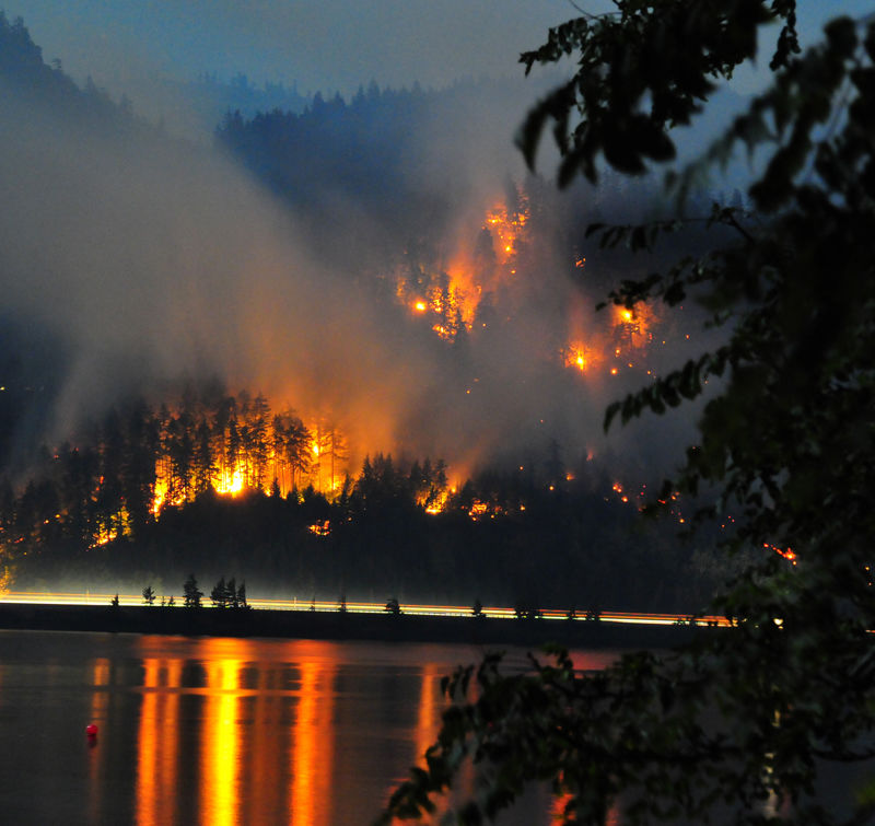 Milepost 66 Wildfire update | News | columbiagorgenews.com