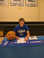 Hull enroute to Trinity Bible College to play basketball