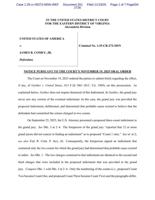 Prosecutors defend indictment in Comey case after defense questions