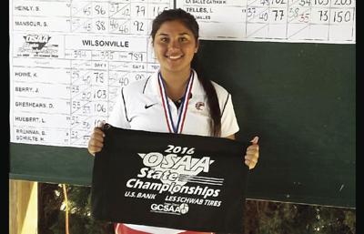 Telles captures second place at state