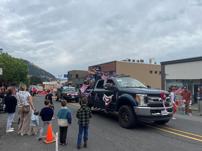 Fourth of July parade in White Salmon