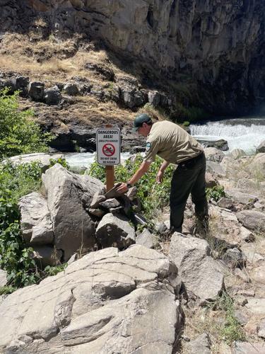 Oregon State Park Ranger Nate Brophy