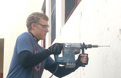 Village effort helps band