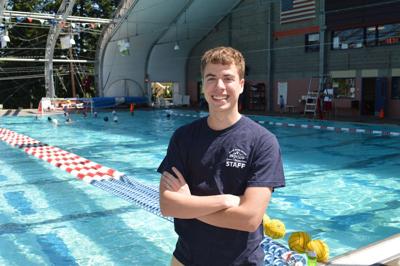 A slice of local life -- Lifeguard Leo Dorich keeps watch, keeps humor