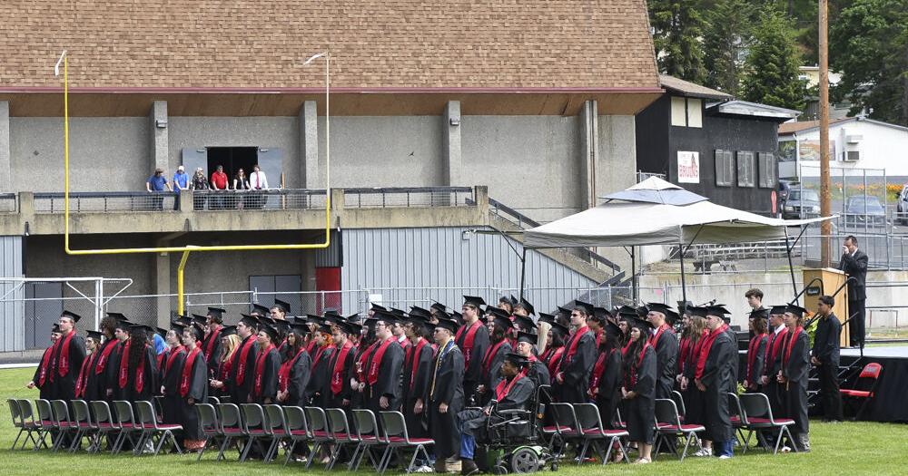 Graduation ceremonies at Columbia High School, White Salmon Local