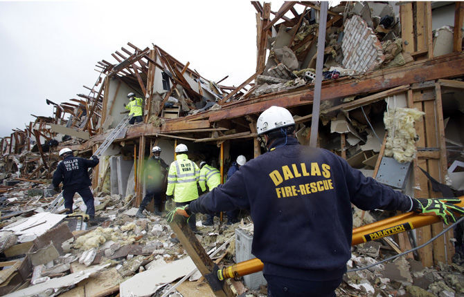 Across America: chaos, horror — and hope