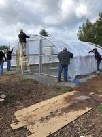 Rotary installs new Raíces greenhouse