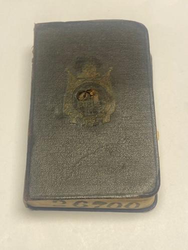 WWI Bible which blocked a German bullet and saved soldier’s life set for auction